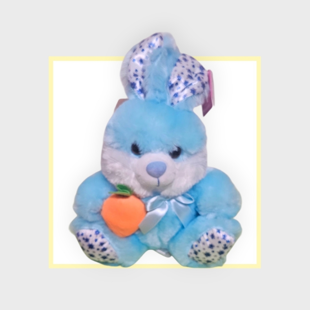 Blue Plush Bunny Toy